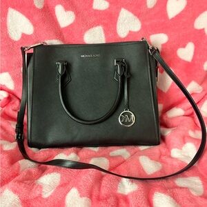 Michael Kors Black Satchel Bag